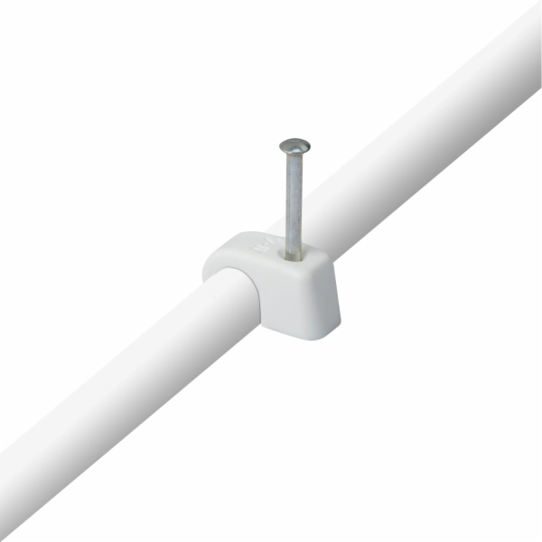 Expresní svorky O 7 mm - O 11 mm, 10 kusů, bílé