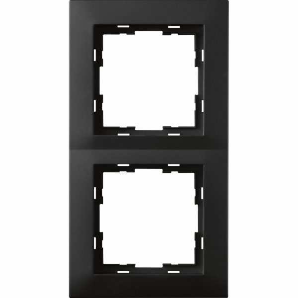 Elektromateriálový rám Finnja Black Matt