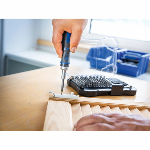 Sada šroubováků a bitů LUX-TOOLS, 106dílná