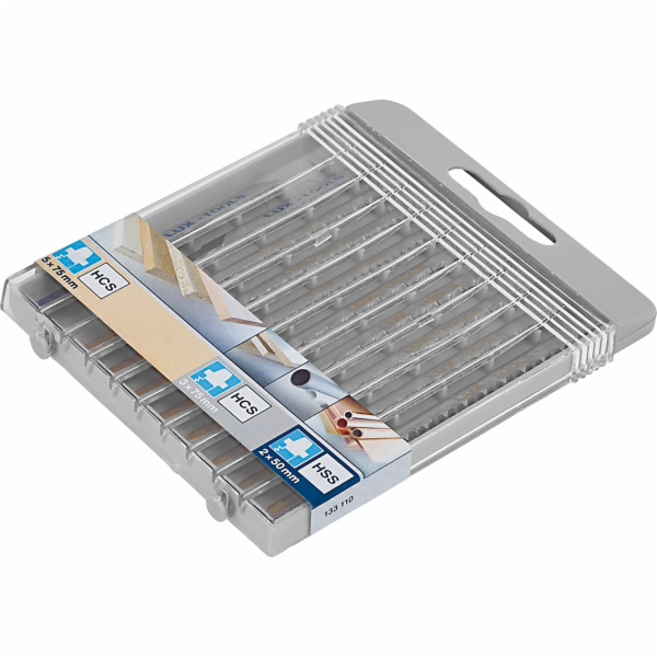 Sada pilových plátků do přímočaré pily LUX-TOOLS s T-stop...