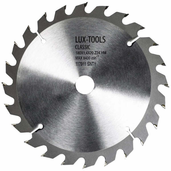 LUX-TOOLS HM kotouč do kotoučové pily O 180 mm