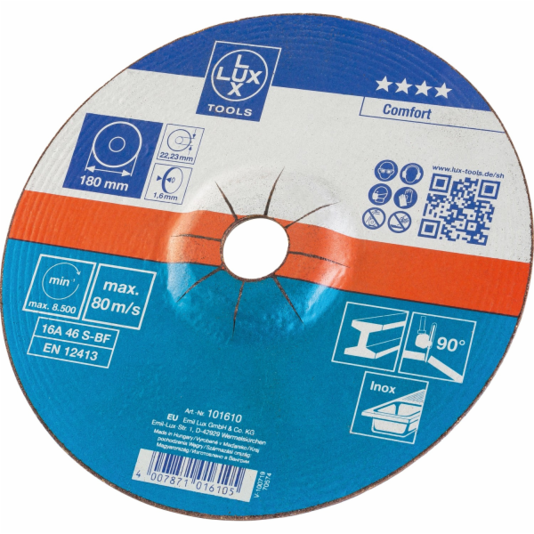 LUX-TOOLS kotouč na řezání textilu 180 mm