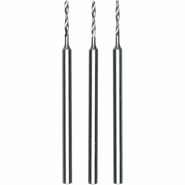 Proxxon Mikro spirálové vrtáky, ocel HSS, 1 mm, 3 kusy