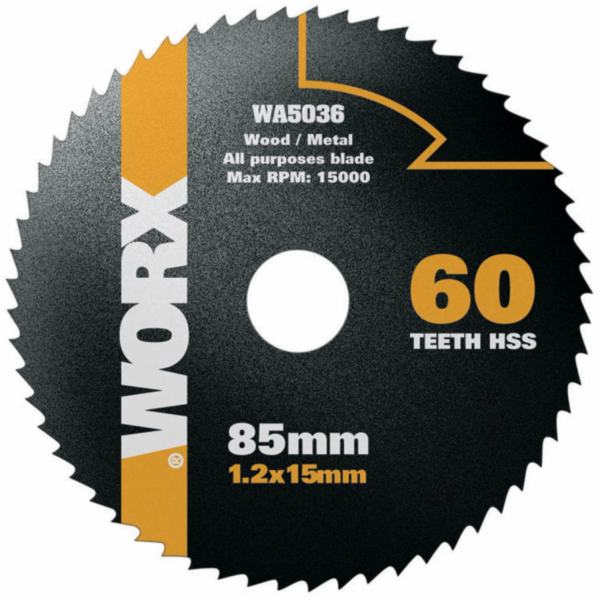 Worx kotouč do kotoučové pily 60Z WA5036