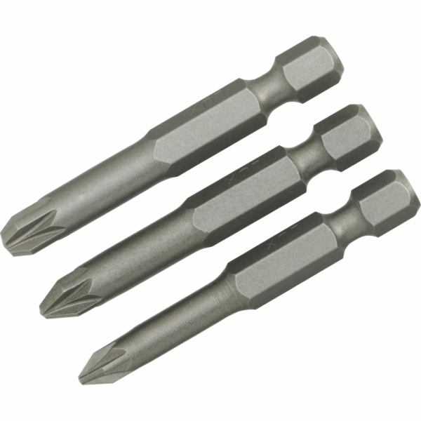 Sada bitů LUX-TOOLS pro šrouby PZ Classic, 3dílná