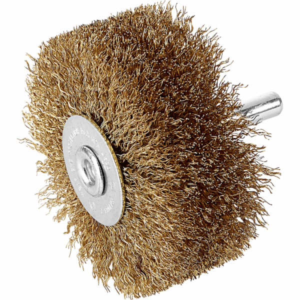Štětec na texturu dřeva LUX-TOOLS O 80 mm, mosazná ocel