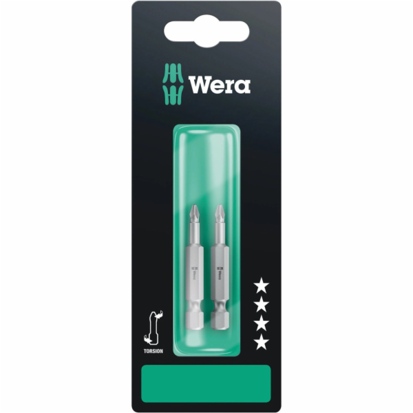 Sada bitů Wera Phillips PZ1 x 50 mm 855/4 Torzní zóna 2dílná