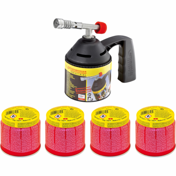 Pájecí hořáky Rothenberger RoFlame Economy Set včetně 4 p...