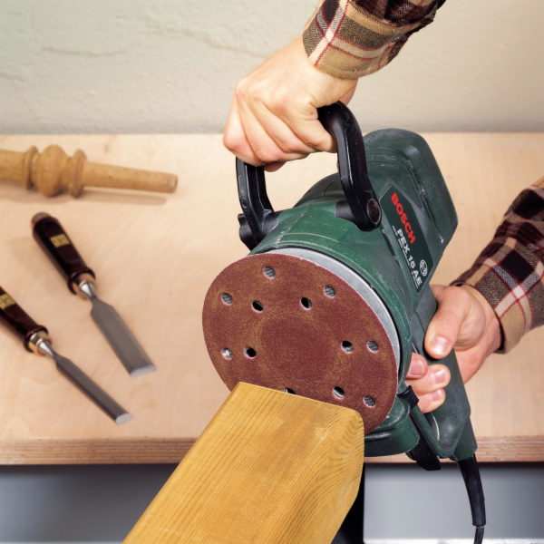 Brusné talíře LUX-TOOLS pro excentrické brusky, 5 kusů, O...