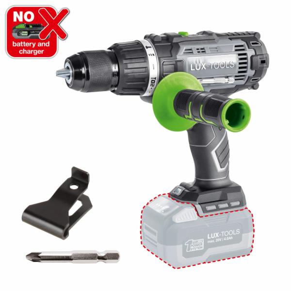 Akumulátorová příklepová vrtačka/šroubovák LUX-TOOLS 1 Po...