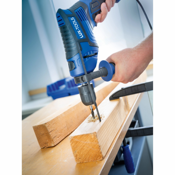 LUX-TOOLS Příklepová vrtačka 750 W E-BMS-21 včetně hloubk...
