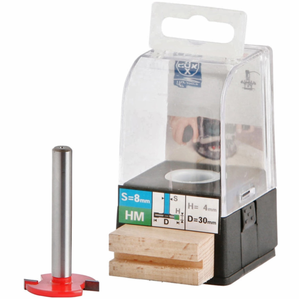 LUX-TOOLS HM kotoučová drážkovací fréza 4 mm x 30 mm
