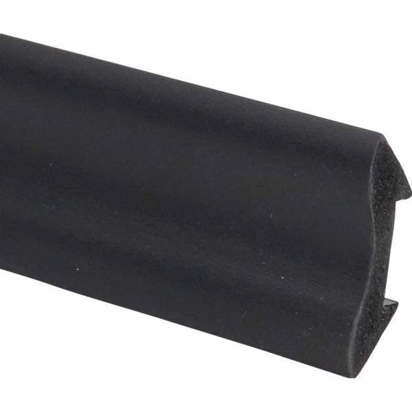 Rohová lišta 20 Černá 20 mm x 20 mm Délka 2500 mm