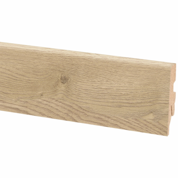 Dubová soklová lišta Ferrara Beachlin 60 mm x 20 mm délka...
