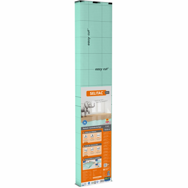 Kročejová zvuková izolace Selitac® pro parketové a laminá...