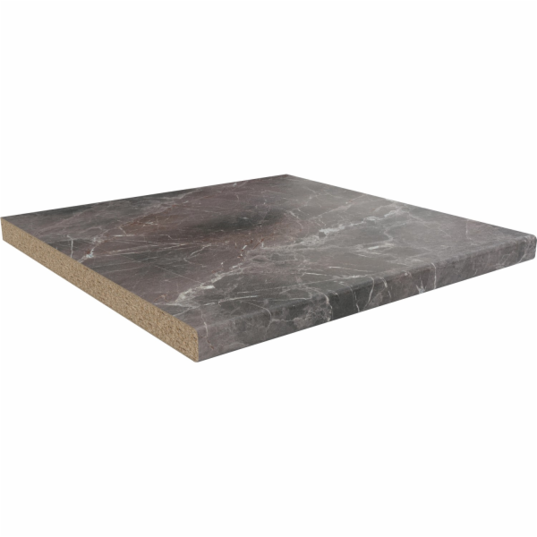 Pracovní deska Getalit, mramor Marquina hnědošedý, 60 cm ...