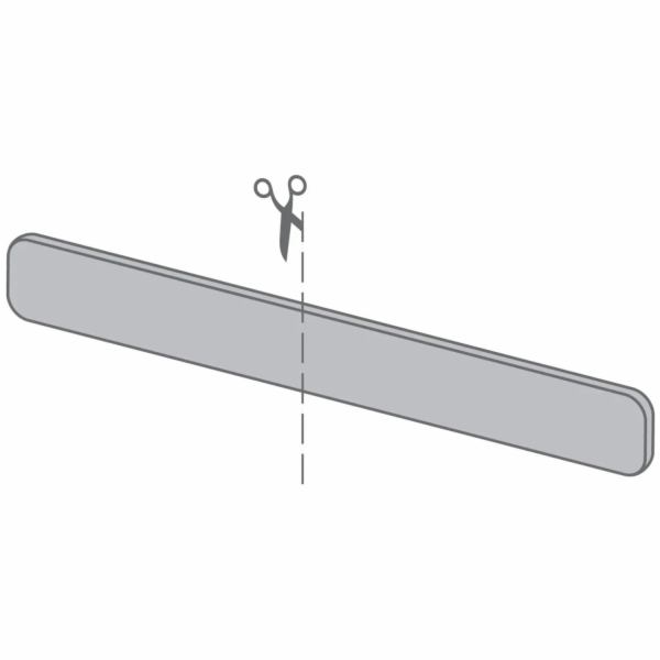 Panel InForm typ 3 40,5 cm x 2,6 cm Jura vápencová béžová...