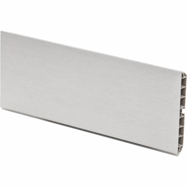 Magro hliníková soklová lišta 100 mm x 20 mm délka 2500 mm
