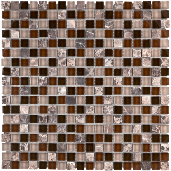 Mozaiková rohož z přírodního kamene Andes 30 cm x 30 cm