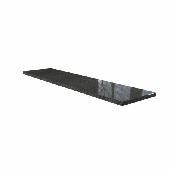 Anthra Grey parapet, 25 cm x 2 cm, řezaný na míru s vodní...