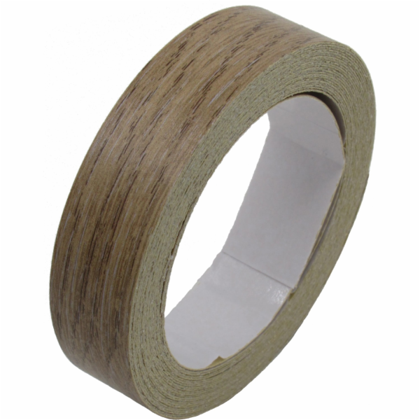 Samolepicí hranová páska, 5 m x 19 mm, jedle stříbrná, hnědá