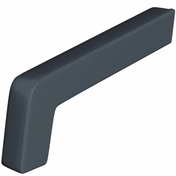 Boční panel Sarei PVC antracit 13 cm 2 kusy