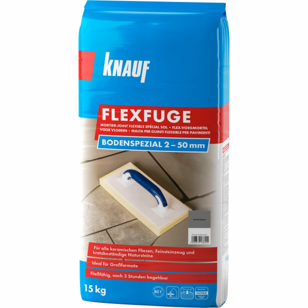 Knauf Flexfuge podlahový speciální cementový šedý 15 kg