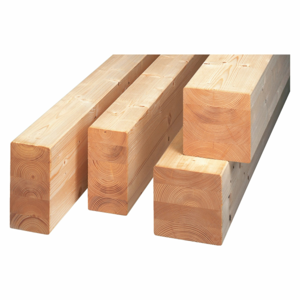 Lepené lamelové dřevo smrk/jedle SI 60 mm x 120 mm x 4000 mm