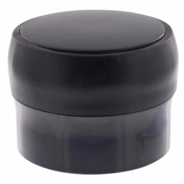 Podlahová zarážka Wagner Black Deluxe O 40 mm x 30 mm Černá