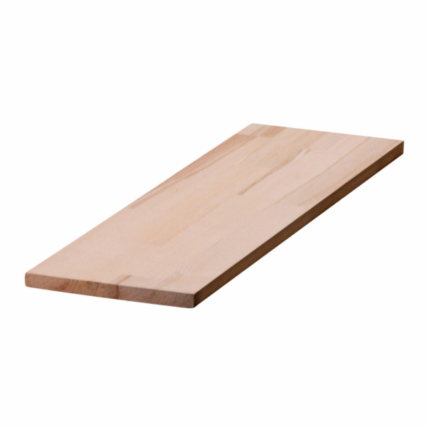Lepené bukové dřevo 120 cm x 50 cm x 1,8 cm FSC®