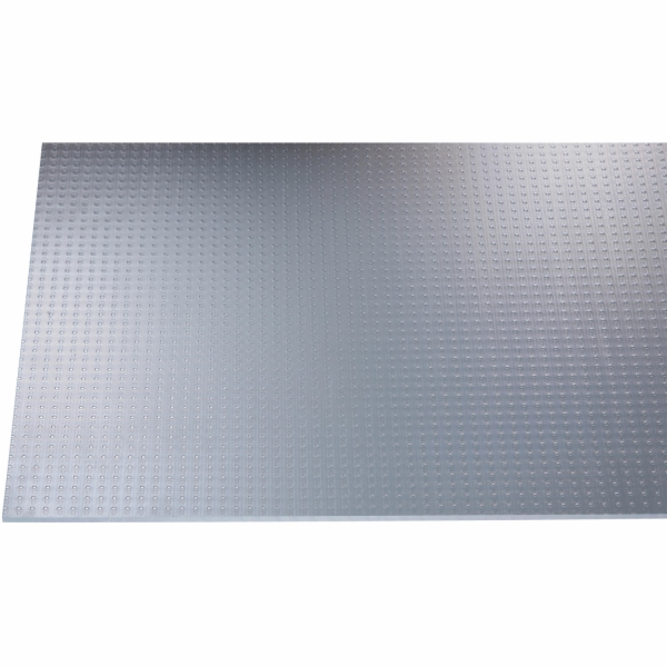 Polystyrenová deska 5 mm "Carree" průhledná 1000 mm x 500 mm