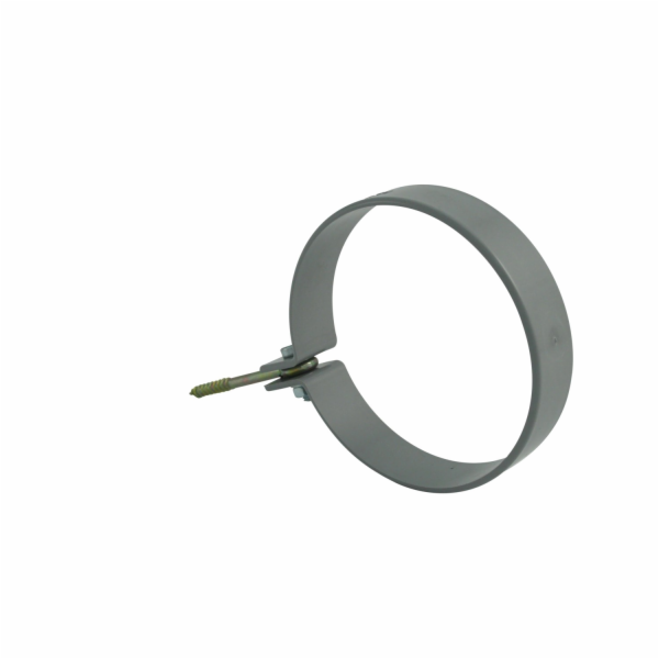 Objímka potrubí Marley s očkem DN 75 šedá 2 kusy