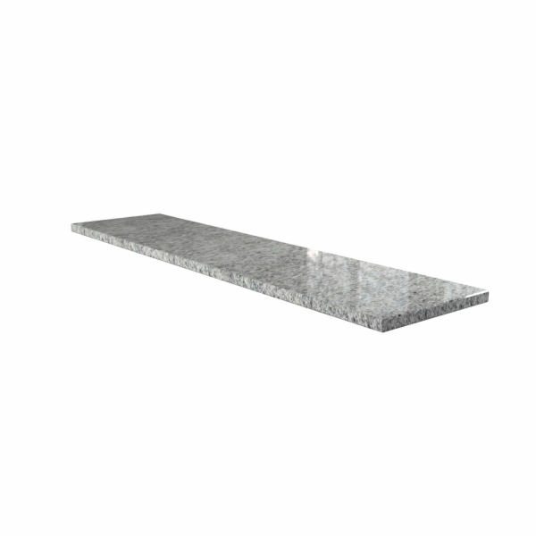 Sino šedobílý parapet 101 cm x 20 cm x 2 cm s vodní drážkou