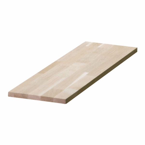 Lepené dubové dřevo 120 cm x 20 cm x 1,8 cm FSC®