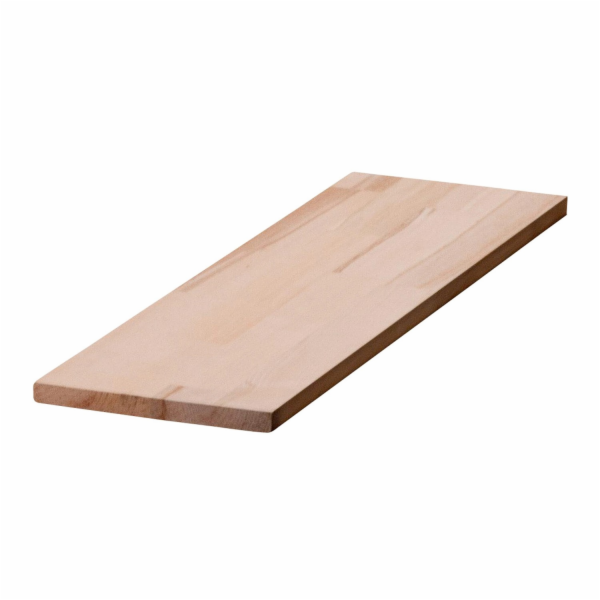 Lepené bukové dřevo 120 cm x 60 cm x 1,8 cm FSC®