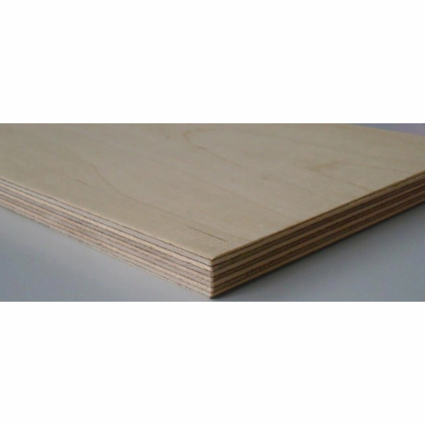 Multiplexní panel bříza 120 cm x 60 cm x 0,6 cm FSC®