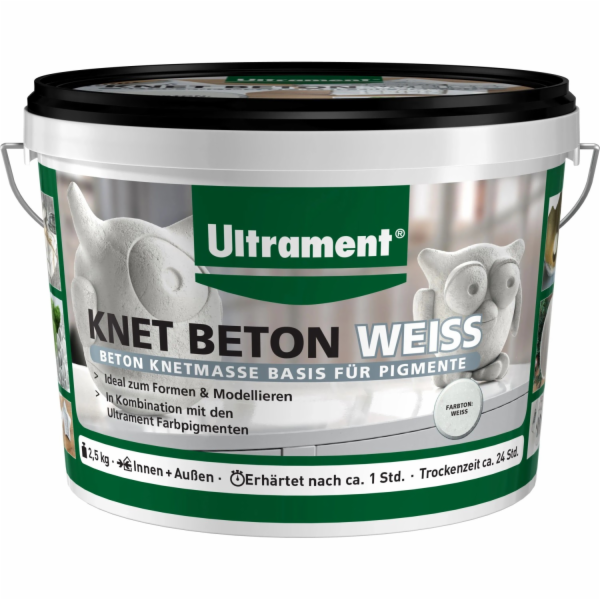 Ultrament Hnětatelný beton 2,5 kg bílý