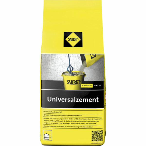 Sakret univerzální cement šedý 5 kg