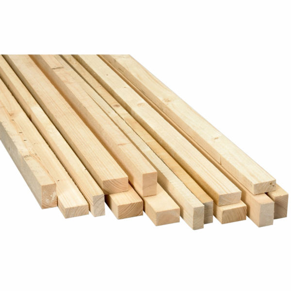 Smrková/jedlová lať, hrubě řezaná, 28 mm x 48 mm x 3000 mm