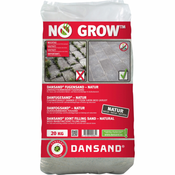 Spárovací písek Dansand No Grow, šířka spáry 1 mm - 5 mm,...