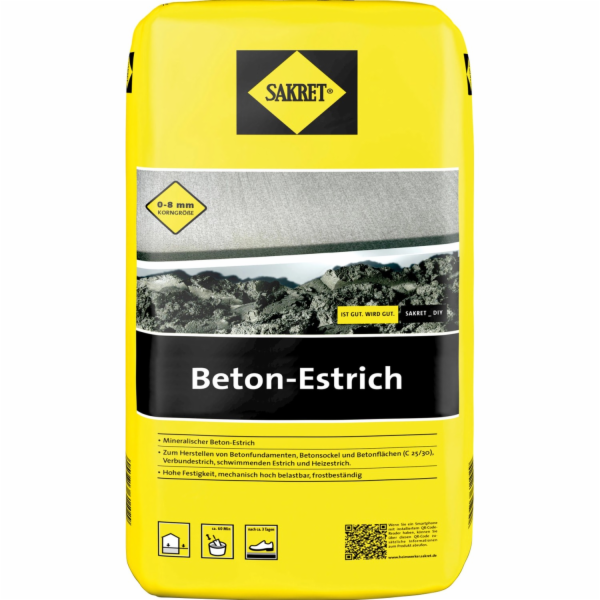 Betonový potěr Sakret 40 kg