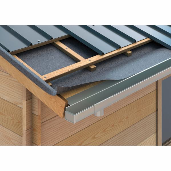 SDF Box Gutter RG70 Hliník Přírodní