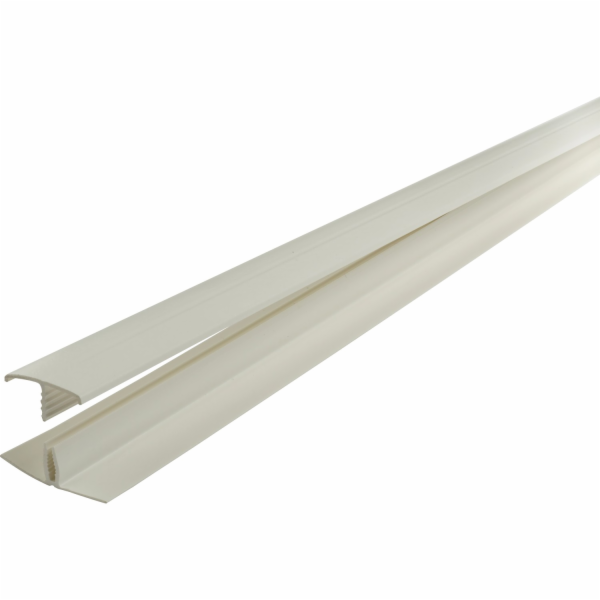 Grosfillex spojovací profil s klipem, bílý, 5 mm - 10 mm