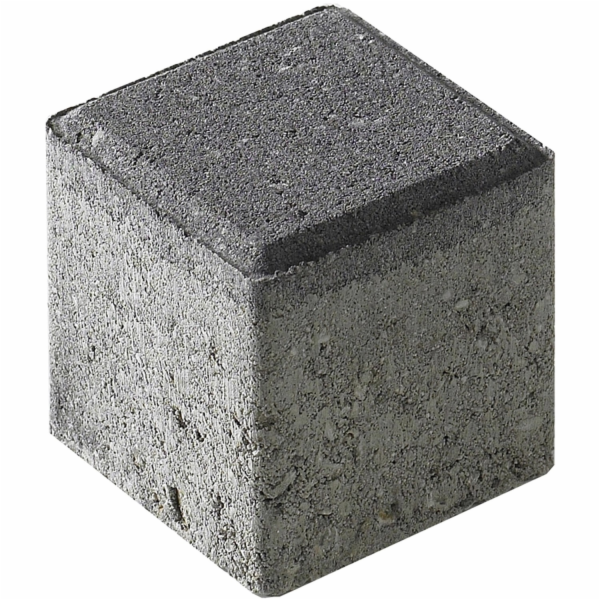 Plnicí kámen na trávník, antracit, 8,0 x 7,8 x 7,8 cm