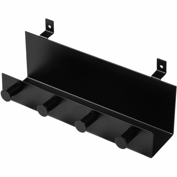 Police DenPanels, černá, se 4 háčky, 21,5 cm, včetně šroubů
