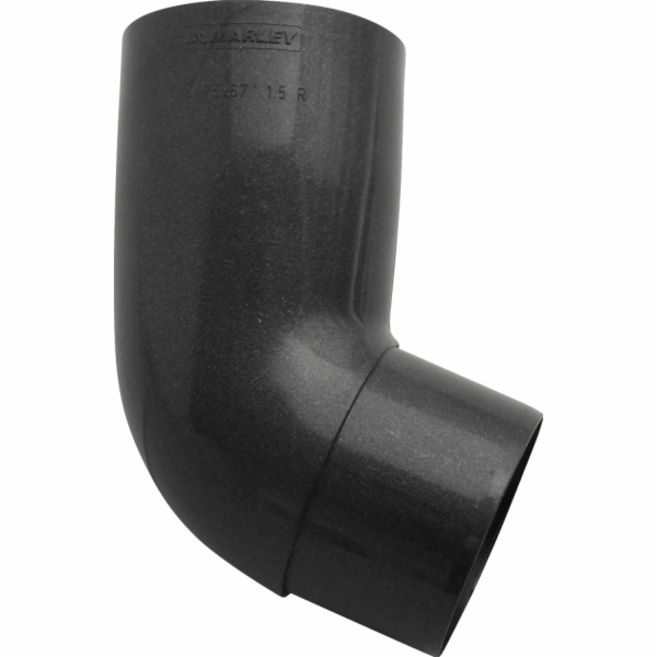 Koleno potrubí Marley 67° DN 75 antracit metalické