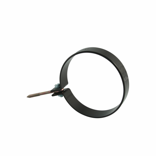 Objímka potrubí Marley s očkem a závitem DN 53 hnědá, 2 kusy