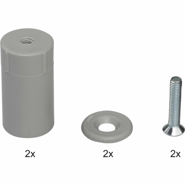 Schellenberg zátka pro rolety 20 x 40 mm šedá
