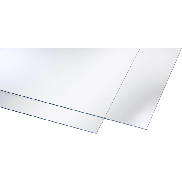 Polystyrenová deska 5 mm hladká průhledná 1000 mm x 1000 mm