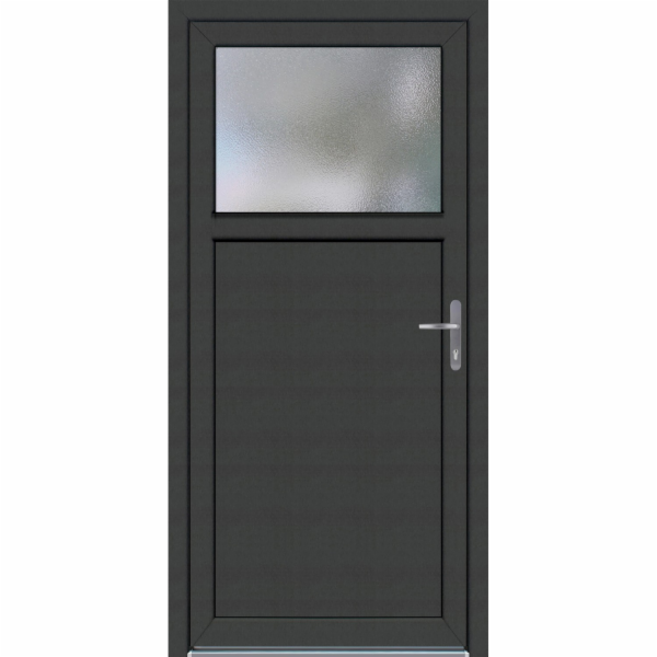 Boční vstupní dveře, plastové K504, panty vpravo, bílé/an...